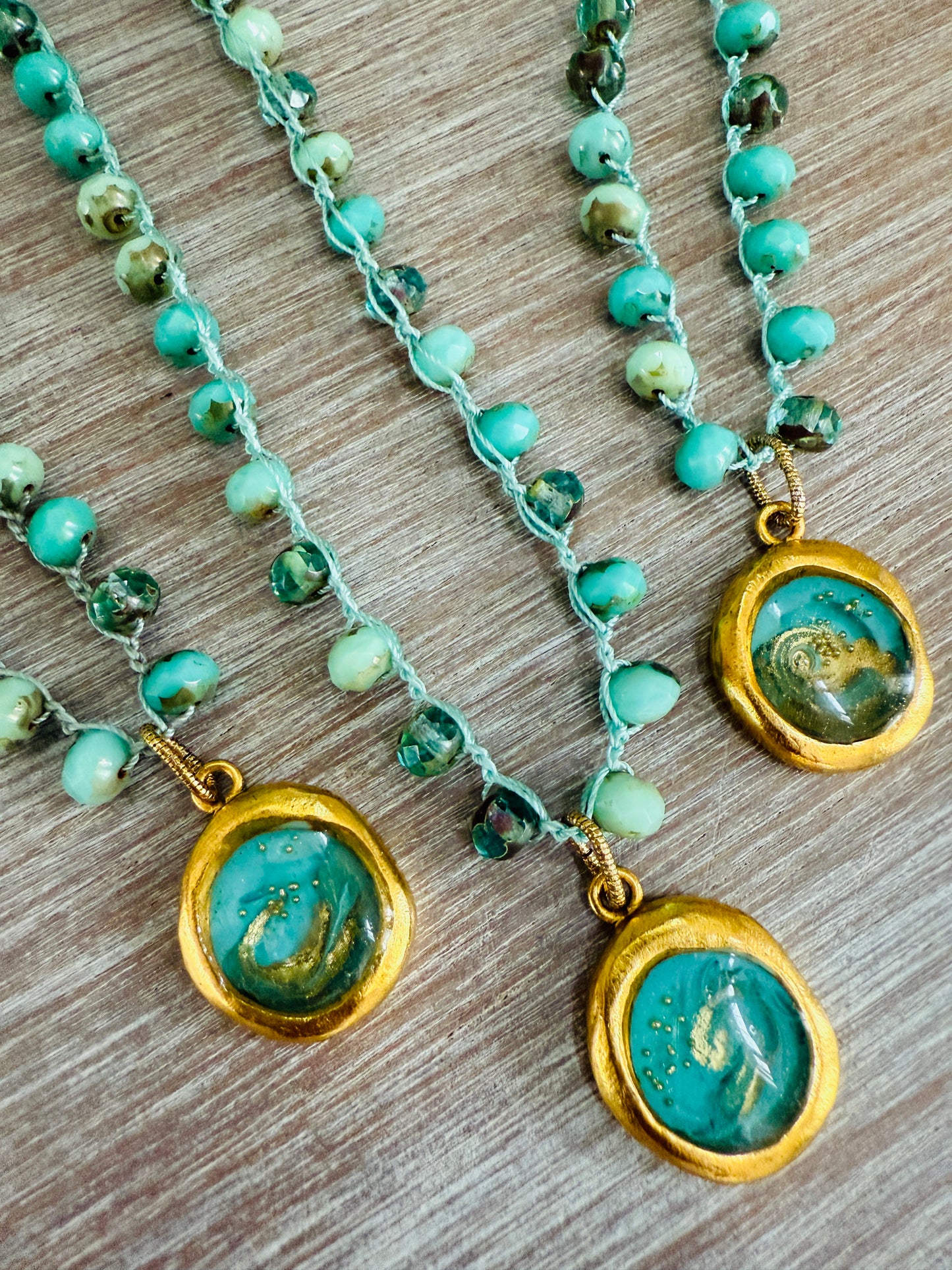 Beach Day Portal Necklace