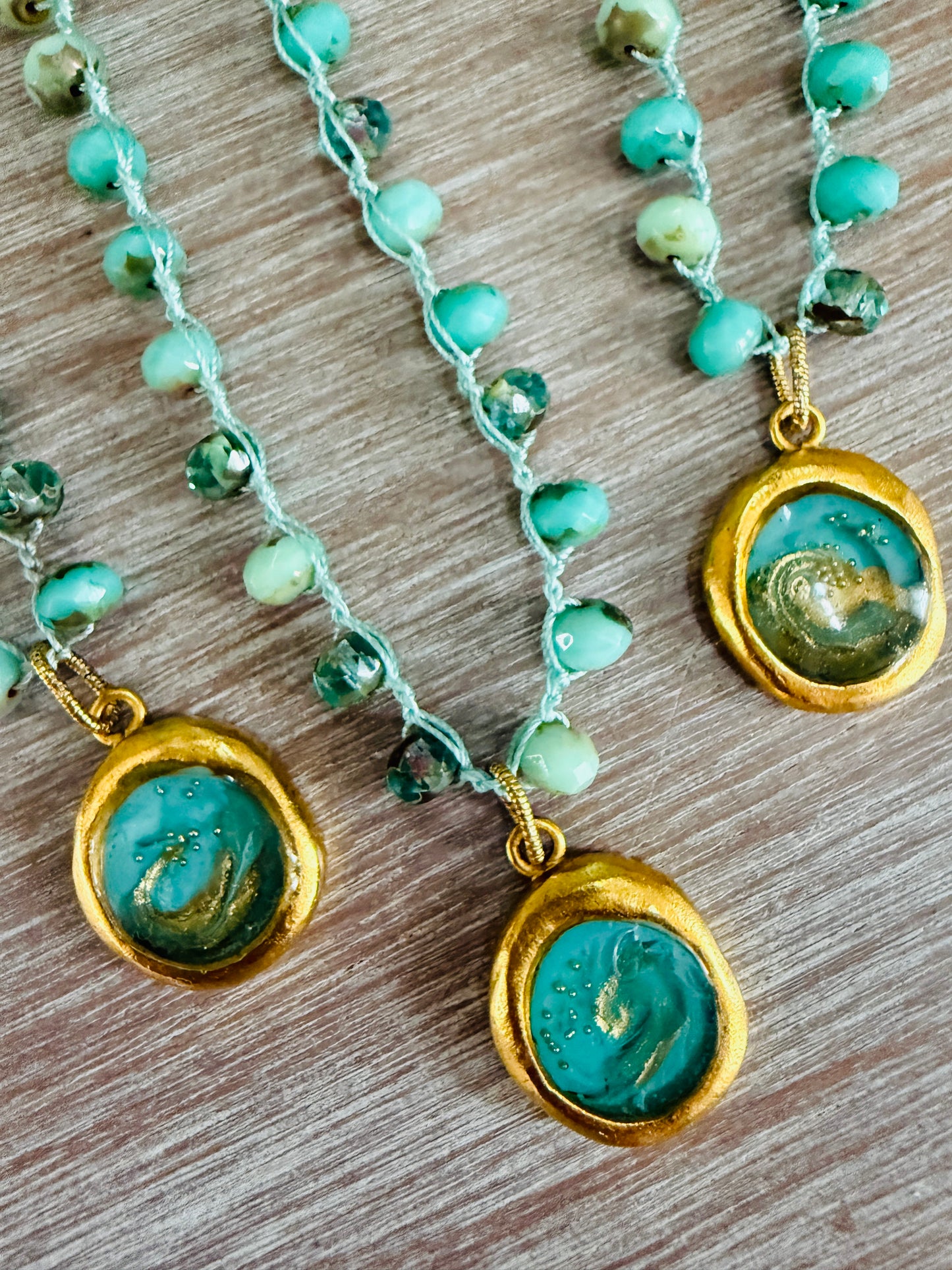 Beach Day Portal Necklace