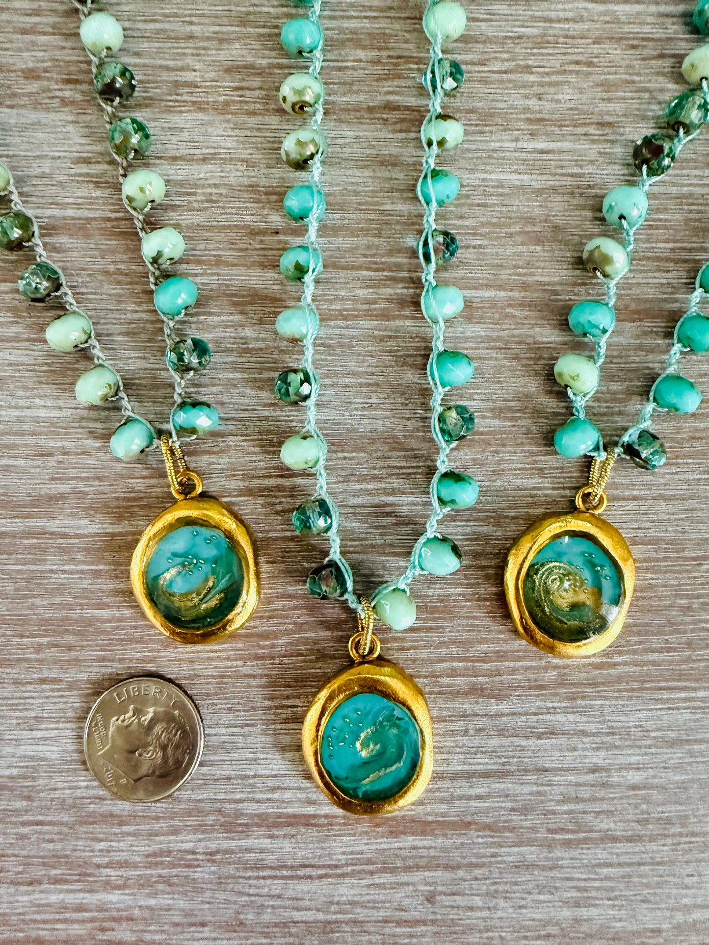Beach Day Portal Necklace