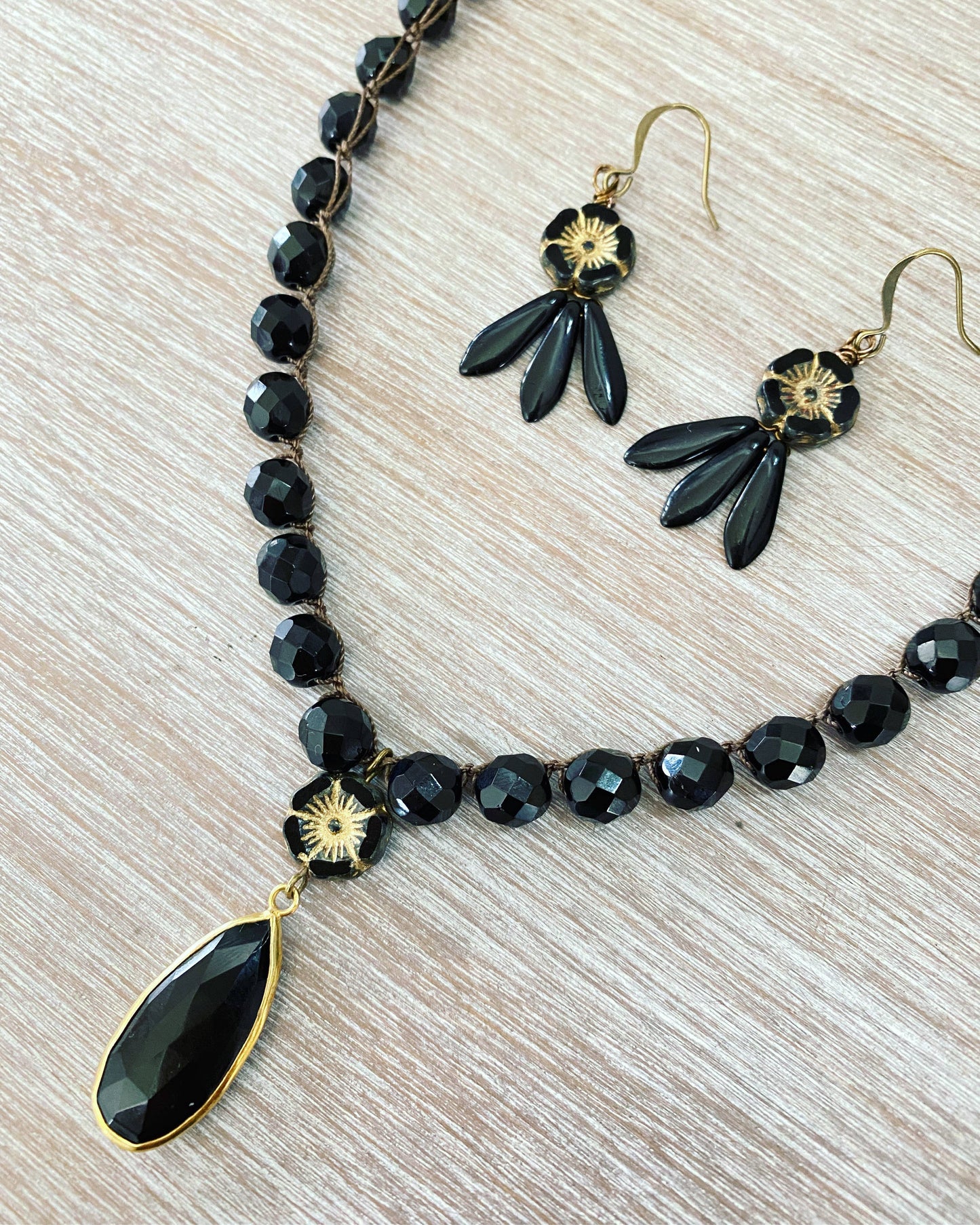 Night Flower Earrings