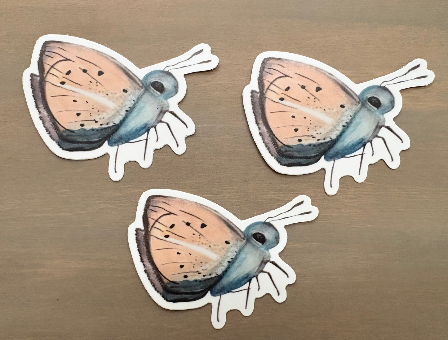 Sweet Baby Moth Waterproof Sticker