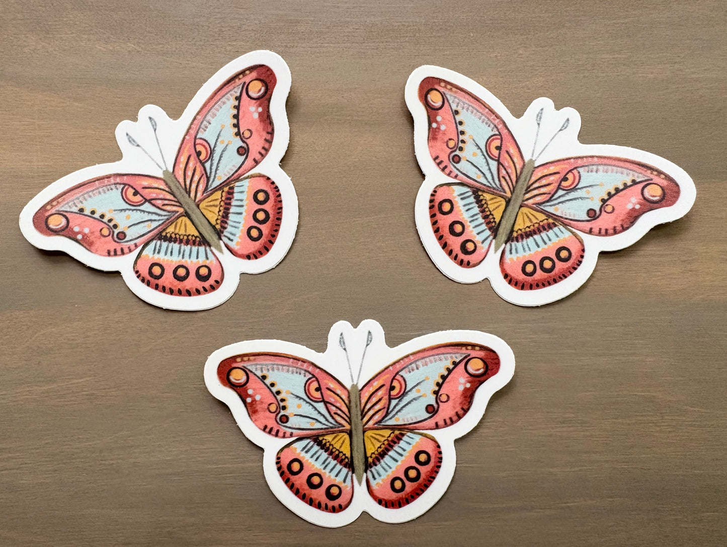 Southwestern Butterfly Waterproof Sticker