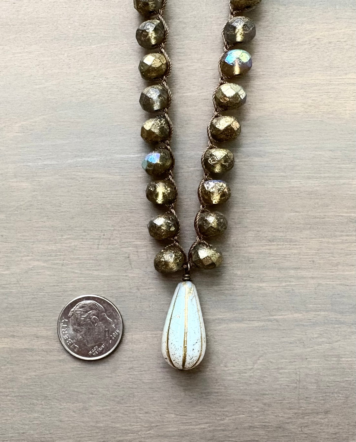 Earthen Beauty Fluted Drop Last One