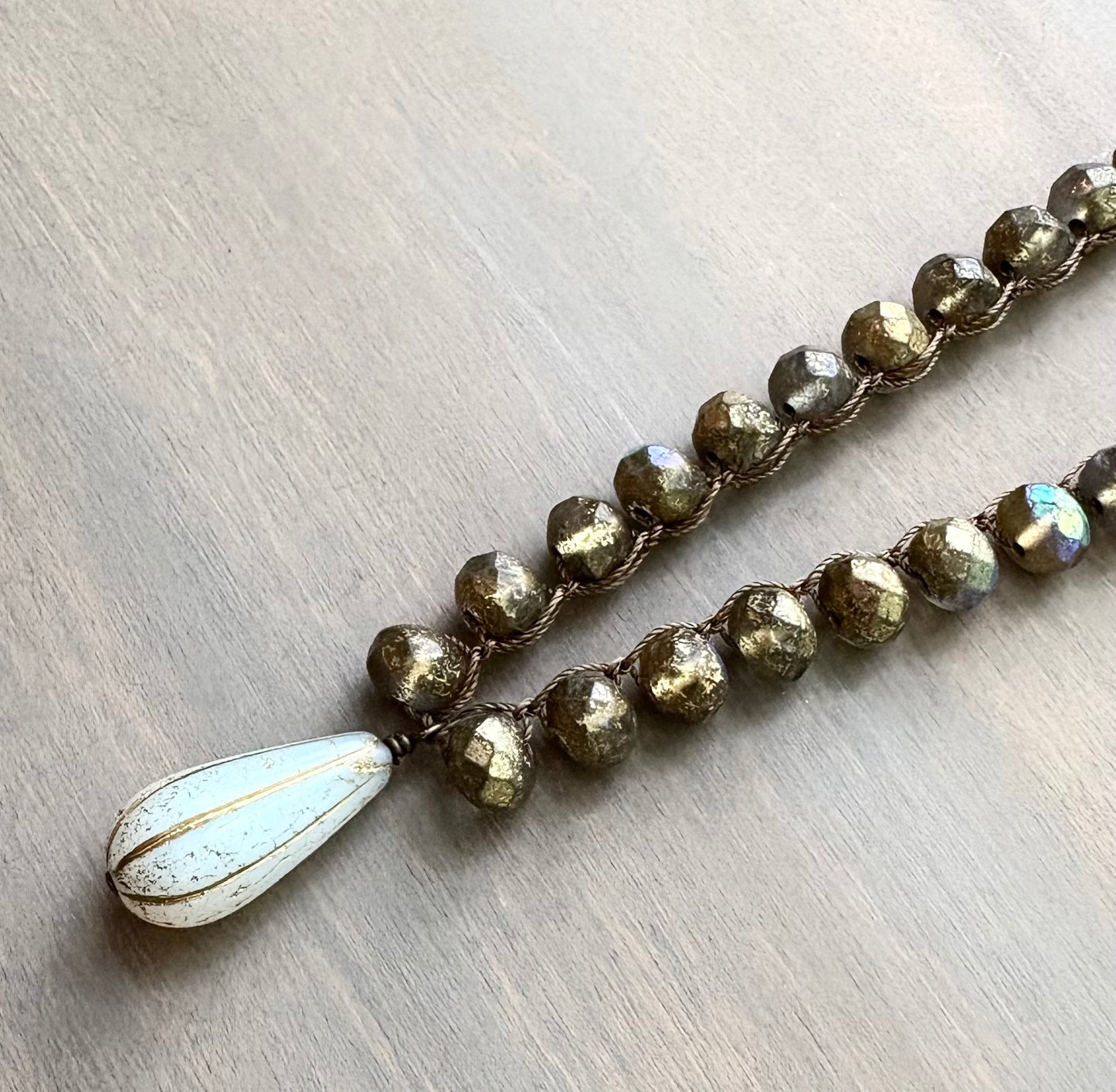 Earthen Beauty Fluted Drop Last One