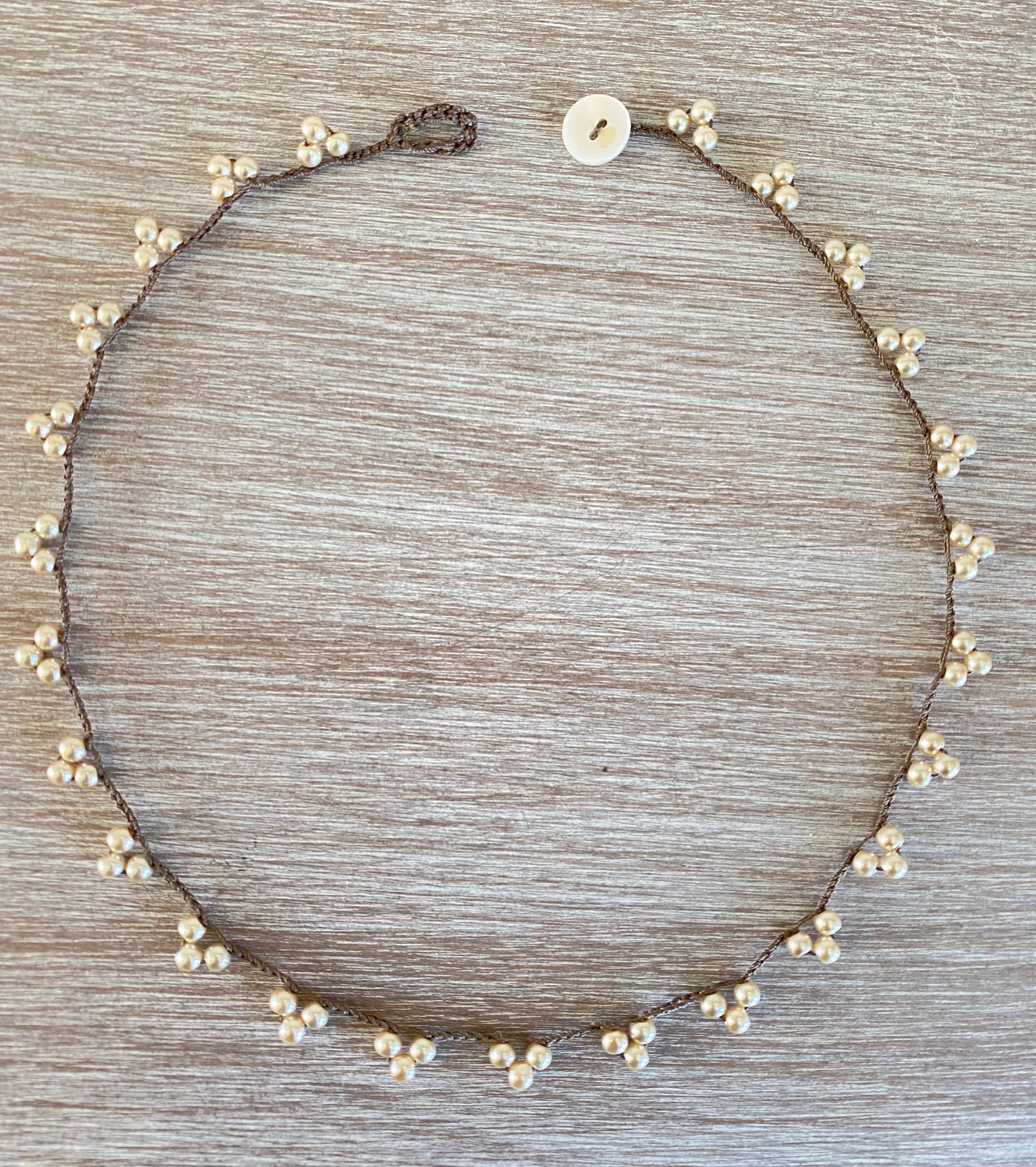 Classic Glass Pearl Droplet Necklace, Perfect For Brides