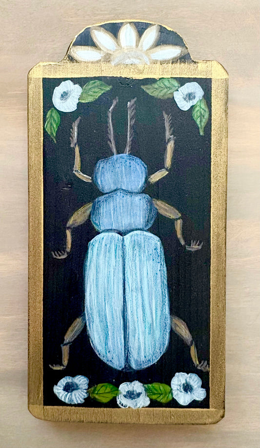 Blue Beetle Plaque