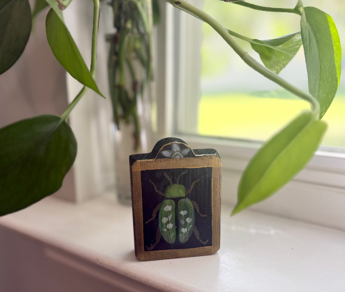 Bitty Beetle Plaque