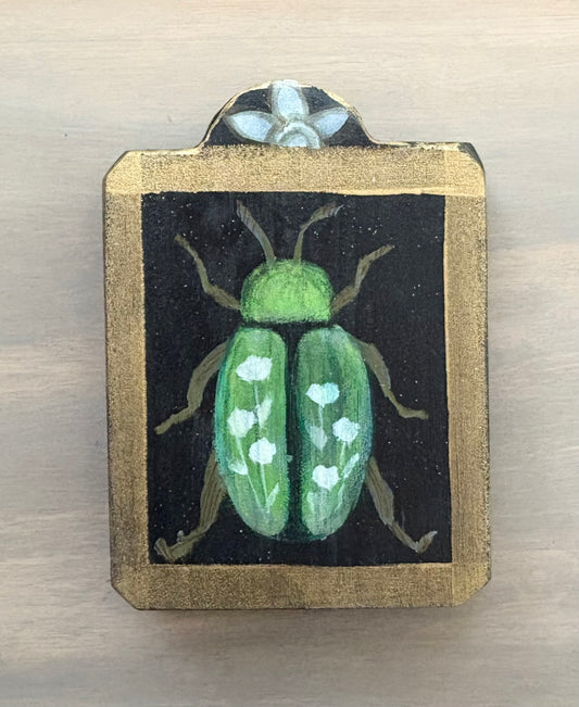 Bitty Beetle Plaque