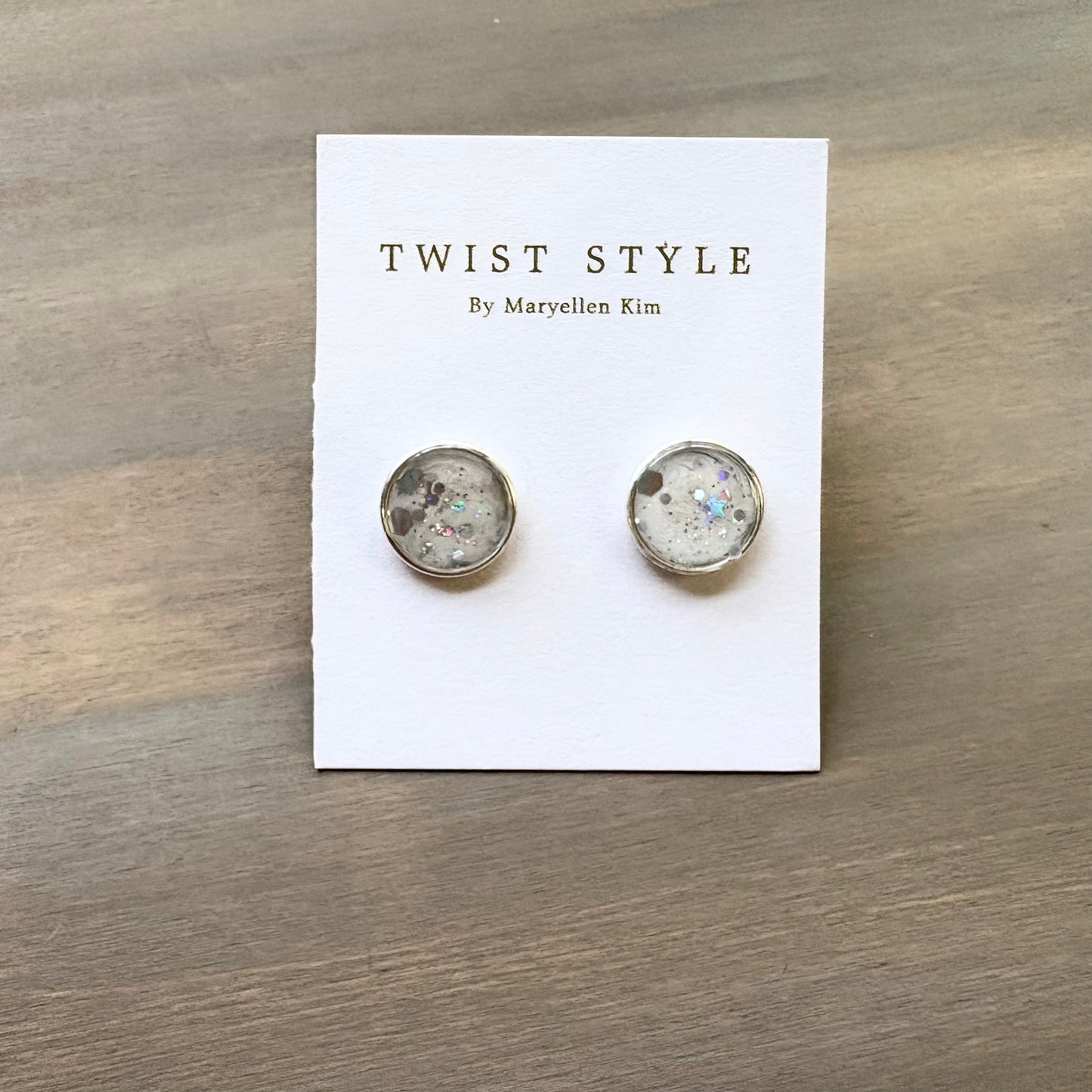 Crystal Snow Cloud Portal Earrings