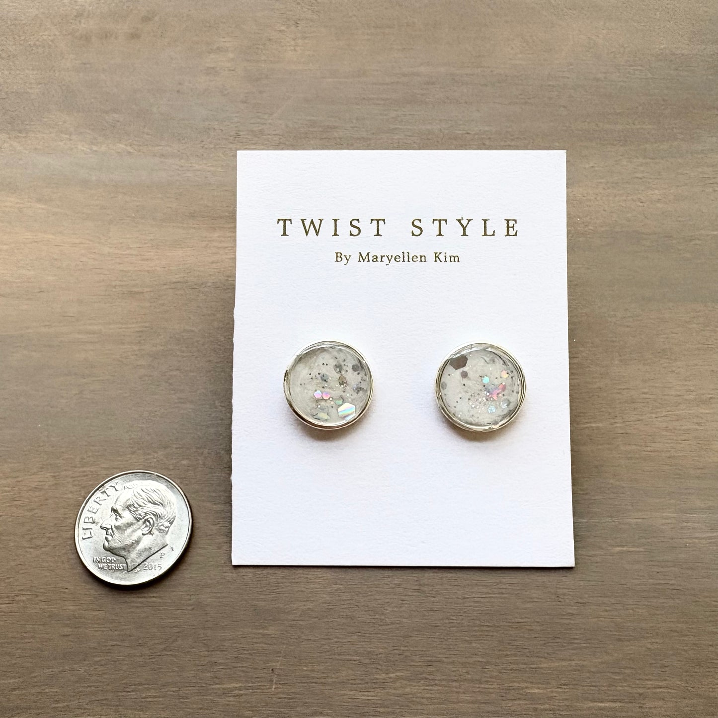 Crystal Snow Cloud Portal Earrings