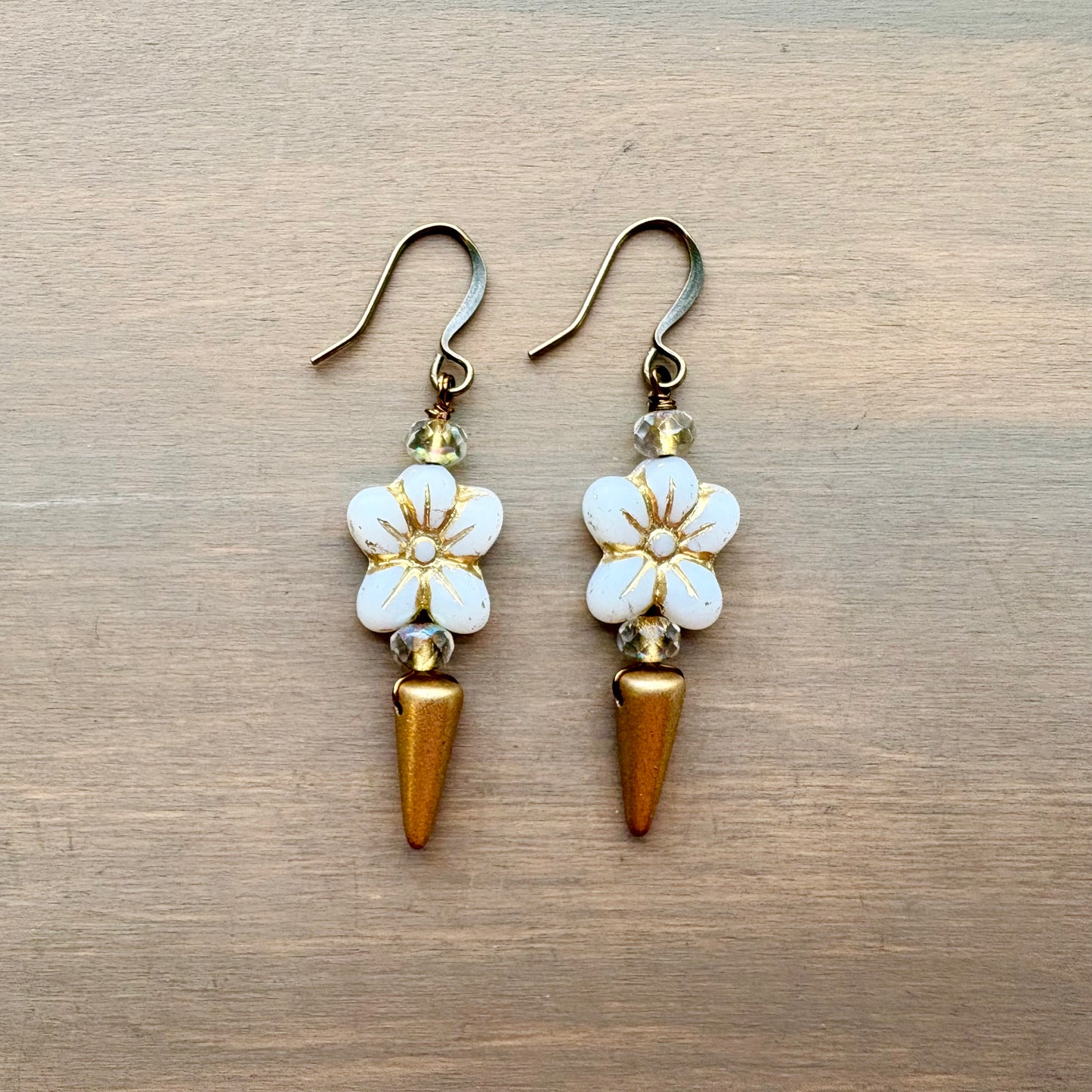 Jonquil Thorn Drop Earrings For Spring