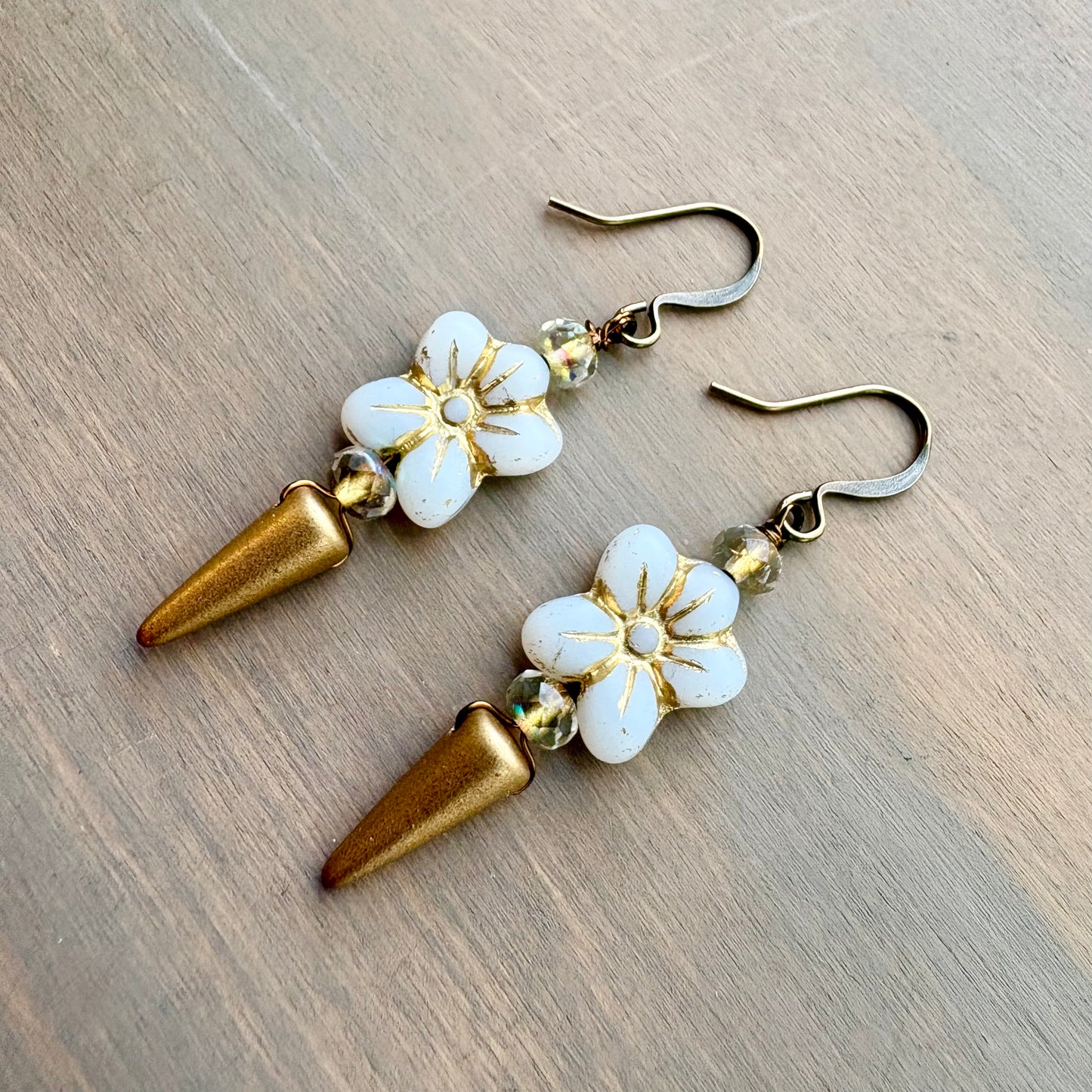 Jonquil Thorn Drop Earrings For Spring