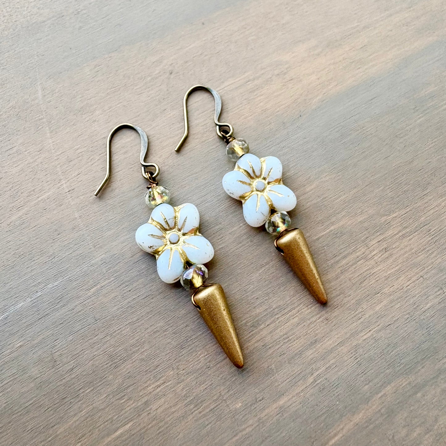 Jonquil Thorn Drop Earrings For Spring