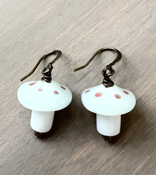 Mushroom Earrings